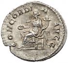 Orbiana. Silver Denarius (2.63 g), Augusta, AD 225-227 Superb EF - 2