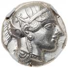 Attica, Athens. Ca. 440-404 BC. Silver Tetradrachm (17.20 g)