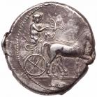 Sicily, Selinos. Silver Tetradrachm (17.34 g), ca. 455-409 BC VF