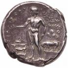 Sicily, Selinos. Silver Tetradrachm (17.34 g), ca. 455-409 BC VF - 2