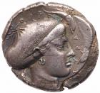 Sicily, Syracuse. Second Democracy. Silver Tetradrachm (17.26 g), 466-405 BC Cho - 2