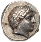 Paeonian Kingdom. Patraos. Silver Tetradrachm (12.47 g), 335-315 BC Choice VF