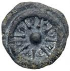 Judaea, Hasmonean Kingdom. Alexander Jannaeus (Yehonatan). Ã Prutah (6.20 g), 103-76 BCE.