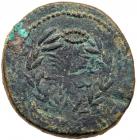 Judaea, Bar Kokhba Revolt. AE Large Bronze 33 mm, (23.13 g), 132-135 CE Choice V