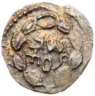 Judaea, Bar Kokhba Revolt. Silver Zuz (2.73 g), 132-135 CE Choice VF
