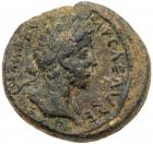 Judaea, <I>City Coinage,</I> Aelia Capitolina (Jerusalem). Commodus. Ã 30 (18.91 g), AD 177-192