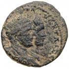 Judaea, <I>City Coinage,</I> Aelia Capitolina (Jerusalem). Elagabalus, with Severus Alexander, as Caesar. Ã 23 (8.44 g), AD 218