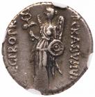 Q. Caecilius Metellus Pius Scipio. Silver Denarius (3.94 g), 47-46 BC - 2