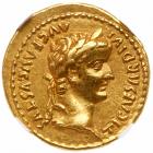 Tiberius. Gold Aureus (7.74 g), AD 14-37