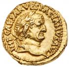 Vespasian, with Titus, as Caesar. Gold Aureus (7.69 g), AD 69-79 Superb EF