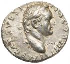 Vespasian. Silver Denarius (3.34 g), AD 69-79 Superb EF