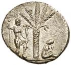 Vespasian. Silver Denarius (3.34 g), AD 69-79 Superb EF - 2
