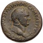 Vespasian. AE Sestertius (25.72 g), AD 69-79 VF