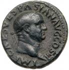 Vespasian. AE As (10.15 g), AD 69-79 Choice VF