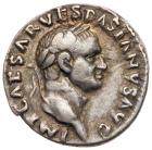 Vespasian. Silver Denarius, AD 69-79 Choice VF