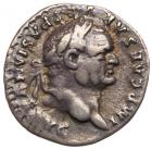 Vespasian. Silver Denarius, AD 69-79 VF