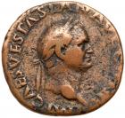 Vespasian. AE As (9.40 g), AD 69-79 Nice Fine