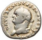 Vespasian. Silver Denarius (3.12 g), AD 69-79 Fine