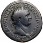 Titus. AE Sestertius (24.73 g), AD 79-81 VF