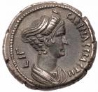Hadrian, with Sabina. BI Tetradrachm (13.32 g), AD 117-138 EF - 2