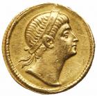 Crispus. Gold Solidus (4.37 g), Caesar, AD 317-326 Nearly EF