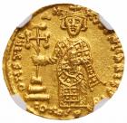 Justinian II. Gold Solidus (4.39 g), first reign, 685-695 - 2