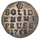 Solidus 1759. Solidus 1759. Konigsberg. 0.57 gm. - 2