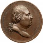 Medal. Bronze. 40.6 mm. By Barre. In Honor of General Alexeeff, 1818.