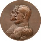 Medal. Bronze. 51 mm. By A. Griliches, Jr. 200th Anniversary of the Capture of Narva, 1904.