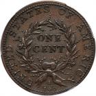 1793 S-5 R4 Wreath Cent with Large LIBERTY. PCGS AU58 - 2