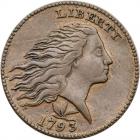 1793 Wreath Cent "Smith Counterfeit" VF20