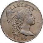 1796 S-83 R4 Liberty Cap. PCGS AU53