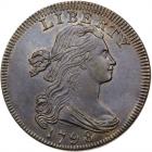 1798 S-155 R3 Style I Hair, Reverse of 1796. PCGS MS61