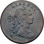 1798 S-184 R1 Style II Hair, Small 8. PCGS MS62