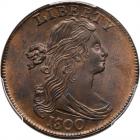 1800/798 S-190 R3 Overdate 800 over 798, Style I Hair. PCGS MS65