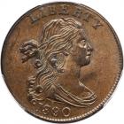 1800/79 S-193 R4 Overdate 80 over 79, Style II Hair. PCGS MS63