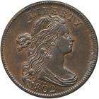 1802 S-241 R1 Stemless Wreath, Doubled Fraction Bar. PCGS MS63