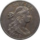 1803 S-246 R3 "Mumps" Obverse. PCGS AU55