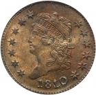 1810/09 S-281 R1 Overdate 10 over 09. PCGS MS65