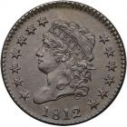 1812 S-289 R1 Large Date. PCGS MS62