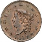 1817 N-11 R1. PCGS MS65