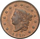 1820/19 N-3 R2 Overdate Small 20 over 19. PCGS MS66