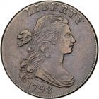 1798 S-182 R4 Small 8, Style II Hair. PCGS EF45