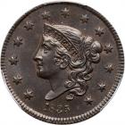 1835 N-16 R2 Head of 1836. PCGS MS64