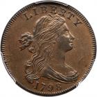 1798 S-161 R2 Style I Hair, Small 8 PCGS graded MS62 Brown, CAC Approved. PCGS M