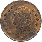 1812 S-288 R2 Large Date PCGS graded MS62 Brown. PCGS MS62