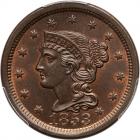 1853 N-8 R3 PCGS graded MS65 Brown, CAC Approved. PCGS MS65