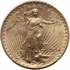 1914-S $20 St. Gaudens