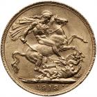 Great Britain. Sovereign, 1913 EF - 2