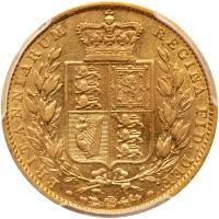 Great Britain. Sovereign,1852 PCGS EF45 - 2